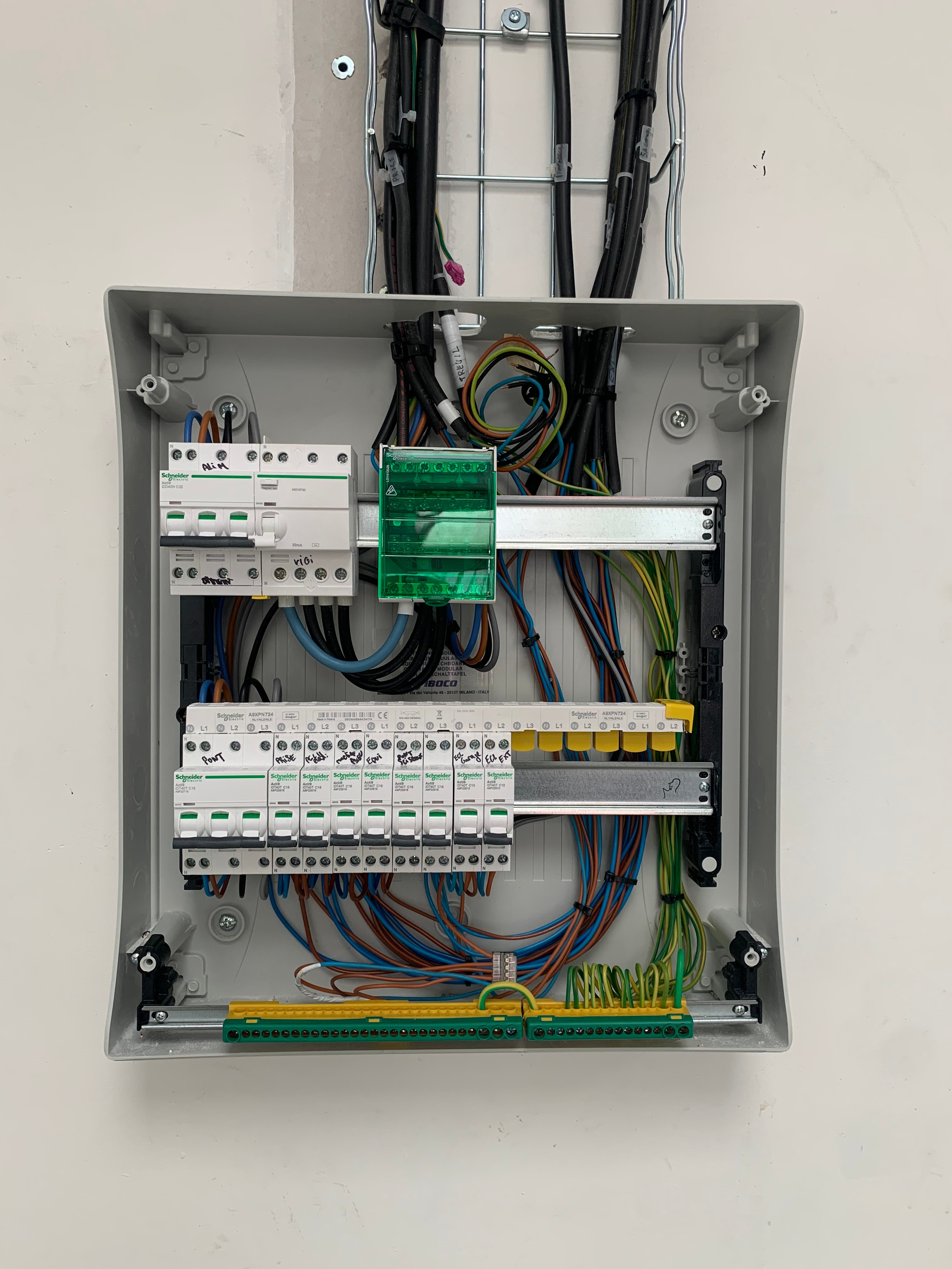 Panneau électrique Electricien Ganges Montpellier 